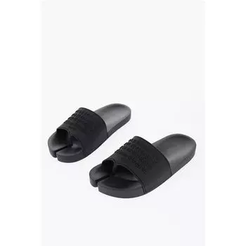 Слайды Tabi с логотипом Maison Margiela, Black