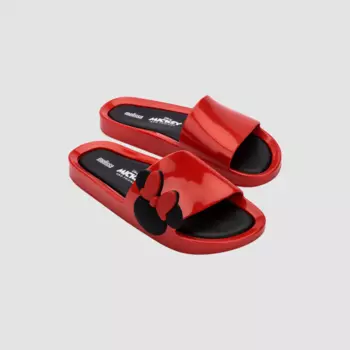 Слайды женские Melissa, красный/черный