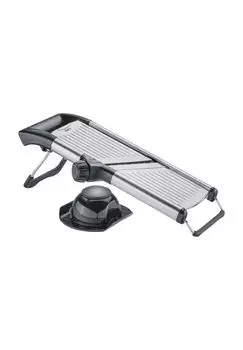 Слайсер для гурманов Волари, держатель для остатков Gefu, silber/ schwarz