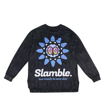 slamble Футболка унисекс, Темно-синий