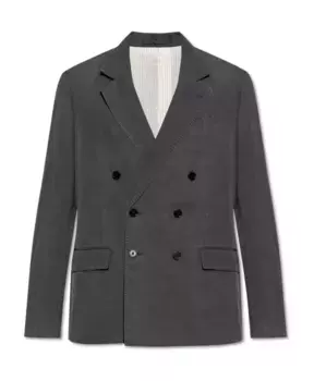 Сланцевый пиджак Allsaints, серый