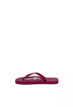 Сланцы Emporio Armani с принтом, красный