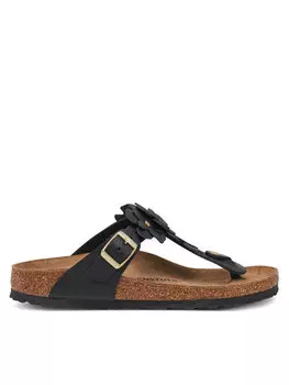 Сланцы Gizeh Flowers 1026719 Birkenstock, черный