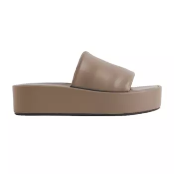 Сланцы H&amp;M Platform Slides, коричневый