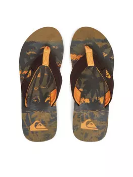 Сланцы Molokai Layback AQYL101339 Quiksilver, зеленый
