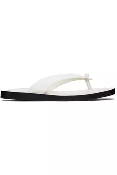 Сланцы-танга Jil Sander, цвет porcelain