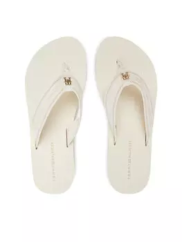 Сланцы Th Stripes Beach Sandal FW0FW08528 Tommy Hilfiger, белый