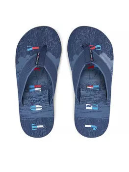 Сланцы Tjm Elevated Beach Sandal EM0EM01561 Tommy Jeans, синий