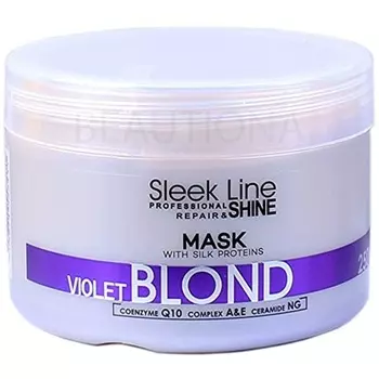 Sleek Line Violet Blonde Жемчужно-фиолетовая маска 250мл, Stapiz