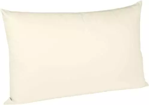 Sleepling – атласная наволочка, боковая подушка для сна, 100% шелковистый мягкий хлопок, 40х145 см, кремовый