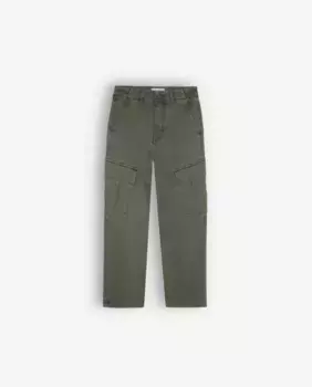 Слегка эластичные брюки-карго для мальчиков Scalpers, цвет Kaki