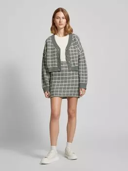 Слегка расклешенная мини-юбка из тканого материала, модель «KIA» Vero Moda