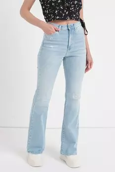 Слегка укороченные джинсы длиной до щиколотки с высокой талией Tommy Jeans, синий