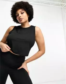 Слегка укороченный топ без рукавов ASOS 4505 Curve icon