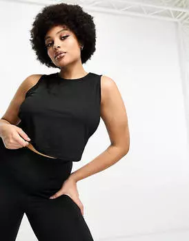 Слегка укороченный жилет ASOS 4505 Curve Icon