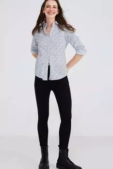 Слегка застиранные леггинсы Springfield, черный