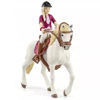 SLH42540 Schleich Horse Club - София и Блоссом, андалузская кобыла, набор фигурок для детей 5+