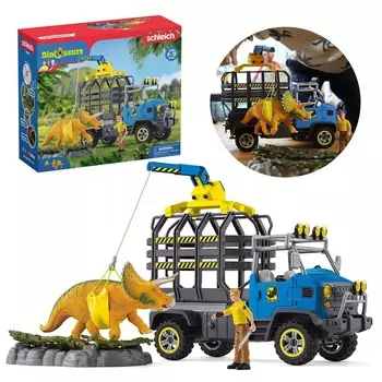 SLH42565 Schleich Dinosaurs - Миссия по транспортировке динозавров, фигурки для детей 4+