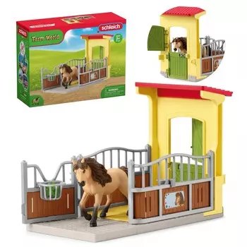 SLH42609 Schleich Horse Club - Коробка для исландских пони, фигурки для детей 5+