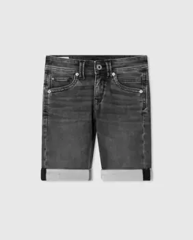 Slim Gymdigo Jr шорты для мальчиков Pepe Jeans, синий индиго