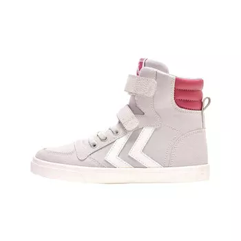 Slimmer Stadil High Jr Sneaker High Unisex Kids HUMMEL, туманно-серый