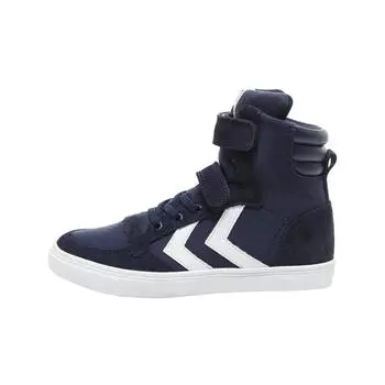 Slimmer Stadil High Jr Sneaker High Unisex Kids HUMMEL, темный бензин/темно-синий/темно-синий