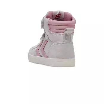 Slimmer Stadil High Jr Sneaker High Unisex Kids HUMMEL, туманно-серый