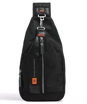 Слинг-Сумка Bios из полиэстера Piquadro, черный