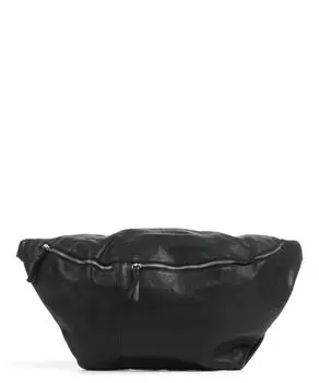 Слинг-Сумка Kohlmarkt 7 из зернистой яловой кожи. Taschendieb Wien, черный