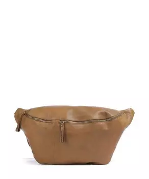 Слинг-Сумка kohlmarkt 7 из зернистой яловой кожи. Taschendieb Wien, зеленый