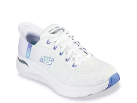 Slip-ins Arch Fit 2.0 Easy Chic Кроссовки - женские Skechers, White/Blue