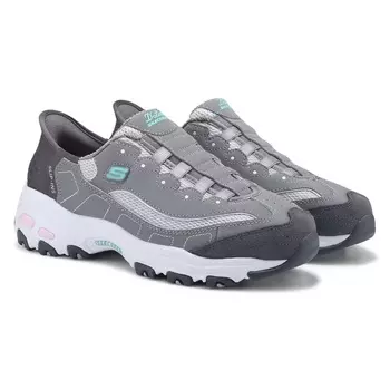 Slip-Ins d'lites кроссовки Skechers, grey/pink wide