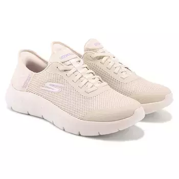Slip-Ins go walk flex slip on кроссовки Skechers, белый