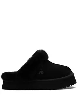Слиперы Disquette с отделкой из овчины UGG, черный