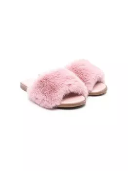 Слиперы Rosalie с искусственным мехом Age of Innocence, розовый