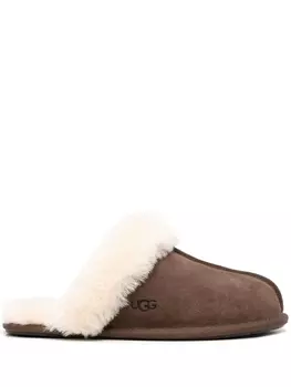 Слиперы Scuffette II с мехом UGG, коричневый