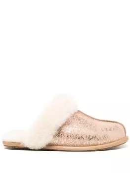 Слиперы Scuffette II с овчиной UGG, коричневый