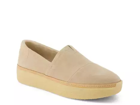 Слипоны Adelaide Platform Slip-On Toms, кремовый