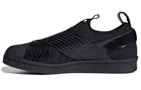 Слипоны adidas originals Superstar Triple Black