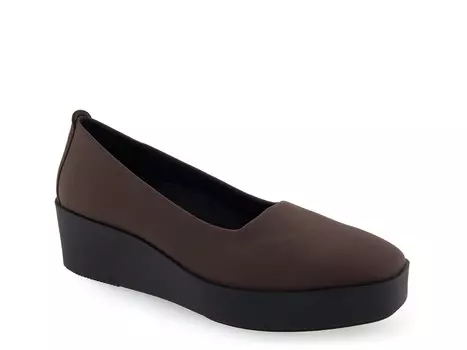 Слипоны Aerosoles Cowley Wedge, темно-коричневый