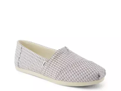 Слипоны Alpargata Espadrille Slip-On Toms, серый