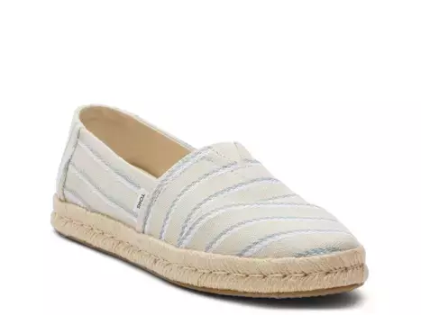 Слипоны Alpargata Rope Espadrille Slip-On Toms, цвет taupe_multicolor