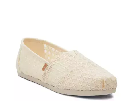 Слипоны Alpargata Slip-On Toms, кремовый