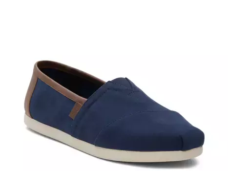 Слипоны Alpargata Slip-On Toms, темно-синий