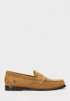 Слипоны ALSTON SUEDE PENNY LOAFER Polo Ralph Lauren, коричневый
