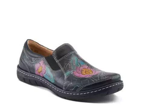 Слипоны Annawan Slip-On L'Artiste By Spring Step, черный/мультиколор