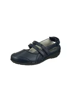 Слипоны Ballerina Juliane приятной широкой посадки Natural Feet, синий