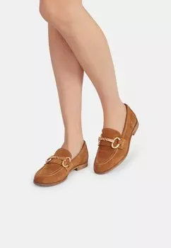 Слипоны Bata, светло-коричневый