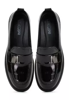 Слипоны Block Heels Loafers Cesare Gaspari, черные