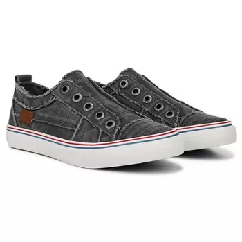 Слипоны Blowfish Malibu, grey frayed twill